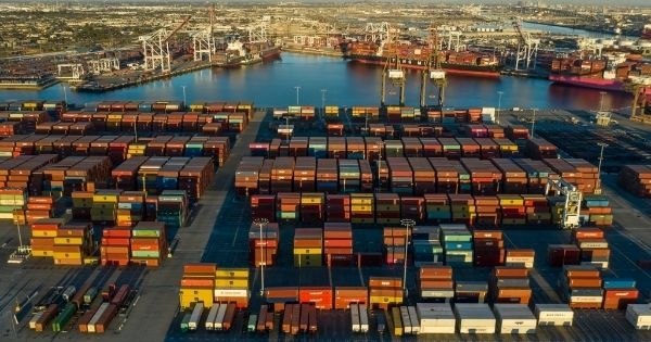 tắc nghẽn container