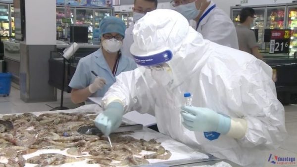 Trung Quốc phát hiện virus SAR-CoV-2 trên bao bì thủy sản nhập khẩu