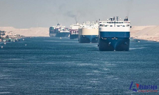 Giá cước vận tải biển tăng đột biến