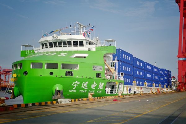 TÀU CONTAINER CHẠY ĐIỆN LỚN NHẤT THẾ GIỚI CHÍNH THỨC VẬN HÀNH THƯƠNG MẠI - Advantage Logistics