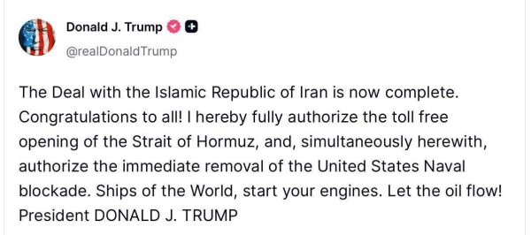 Tổng Thống Trump Ra Lệnh Mở Hoàn Toàn Eo Biển Hormuz - advantage logistics