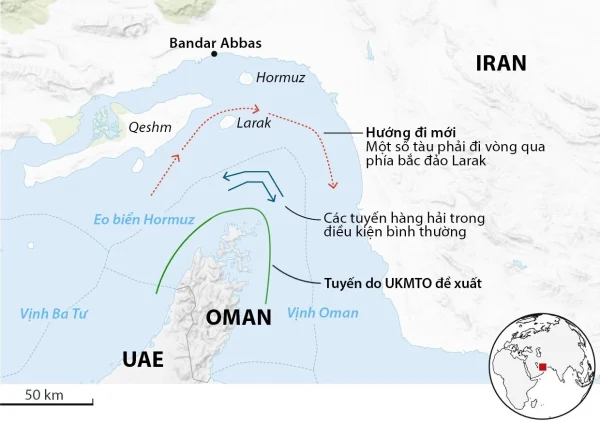 eo biển hormuz - advantage logistics