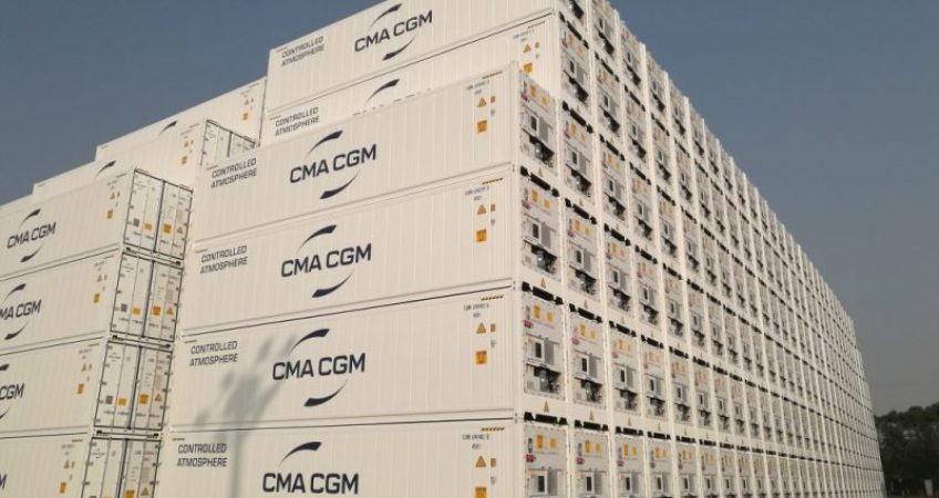 CMA CGM introduces reefer container tracking system