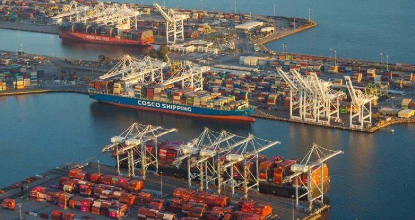 California ports report supply chain progress
