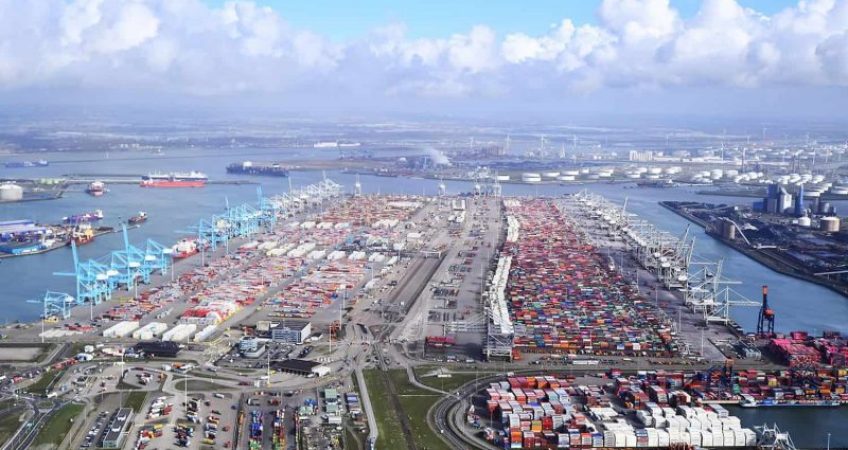 Rotterdam port