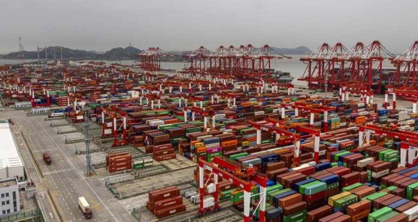 Terminal porto Shanghai